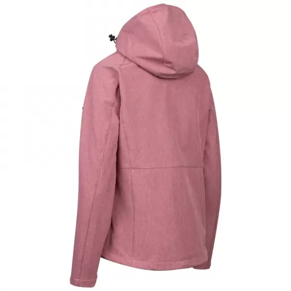  Softshelljacke für Damen TRESPASS FRYATT HELLER MAULBEERMERGEL 