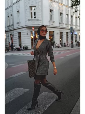 Kleid MOE M871 SCHWARZ