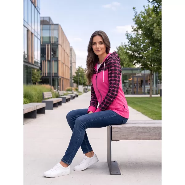  Damen-Sweatshirt ALTISPORT GAI ROSA 