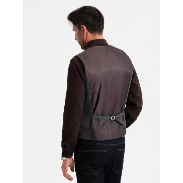  Weste OMBRE OM-BLZV-0142 GRAPHIT 