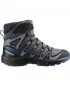 Kinderschuhe SALOMON XA PRO V8 WINTER WATERPROOF J TURBULENZ/SCHWARZ/DUNKELBLAU