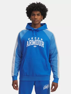 Herren-Sweatshirt UNDER ARMOUR RIVAL FLC CB HOOD BLAU