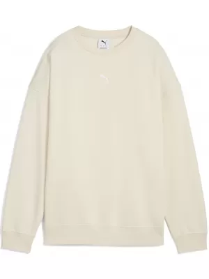 Damen Sweatshirt PUMA ESS OVERSIZED CREW FL 68540087 ALPINER SCHNEE