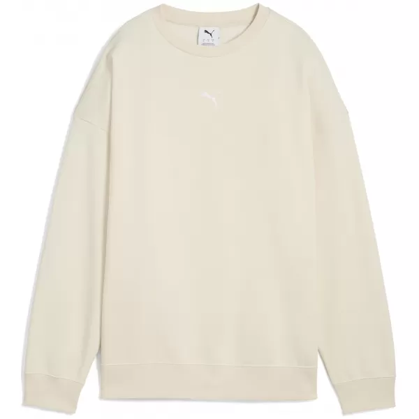  Damen Sweatshirt PUMA ESS OVERSIZED CREW FL 68540087 ALPINER SCHNEE 