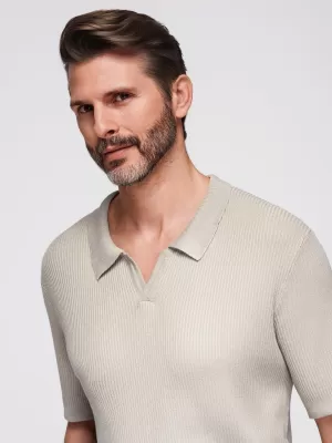 Herren t -Shirt OMBRE OM-POSS-0160 HELLGRAU