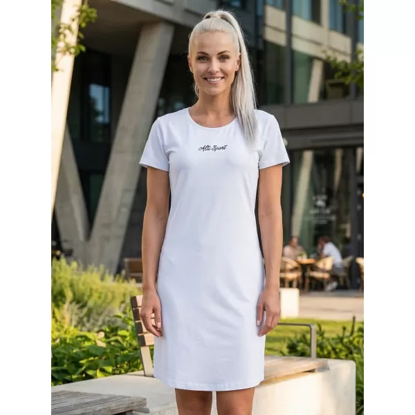  Damen erweitert T -Shirt Premium ALTISPORT VOJ/ALW075SAT02 WEIß 