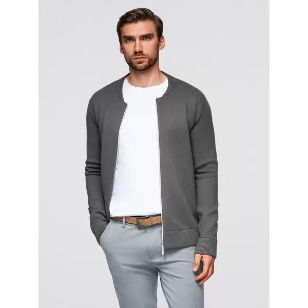  Herrenpullover OMBRE OM-SWZS-0146 GRAPHIT 