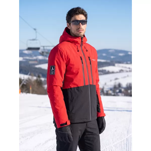  Herren-Winterjacke ALTISPORT GALLANT ROT 