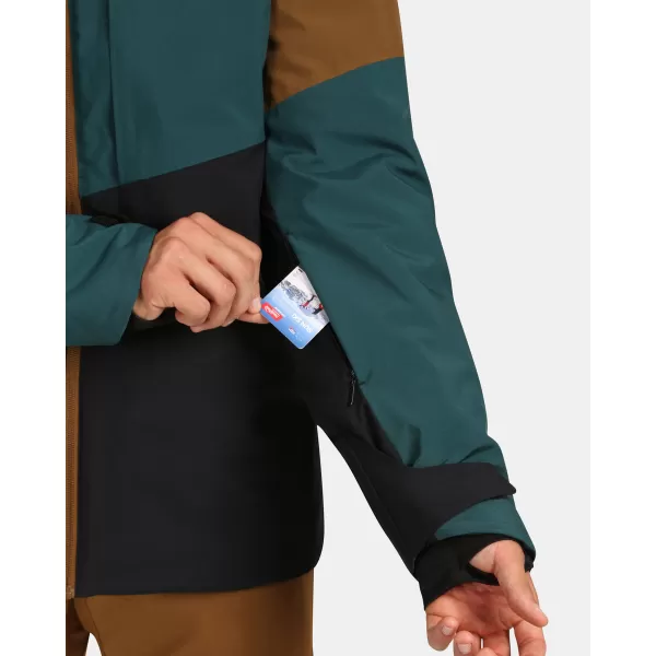  Herren-Skijacke KILPI KILLYAN-M ZM0109KI DUNKELGRÜN 