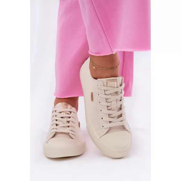  Damen-Sneaker BIG STAR RR274768 BEIGE Big Star Shoes 