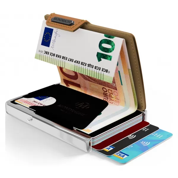  Geldbörse MONDRAGHI ELEGANCE KARAMELL 