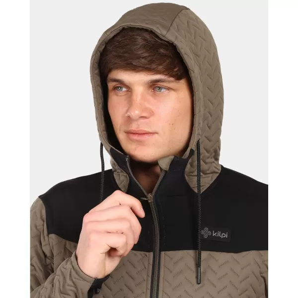  Fleece-Sweatshirt für Herren KILPI NEVIA-M ZM0215KI GRÜN 