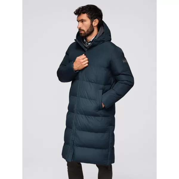  Männlicher Mantel OMBRE OM-JALJ-0269 MARINEBLAU 