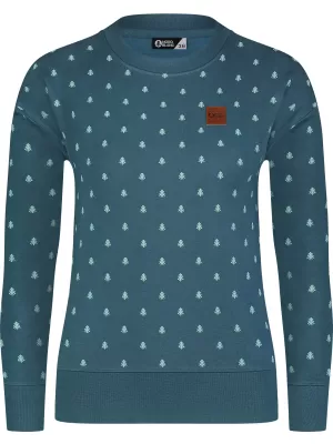 Damen Sweatshirt NORDBLANC SEMPITERNAL NBSLS8225 BLAU