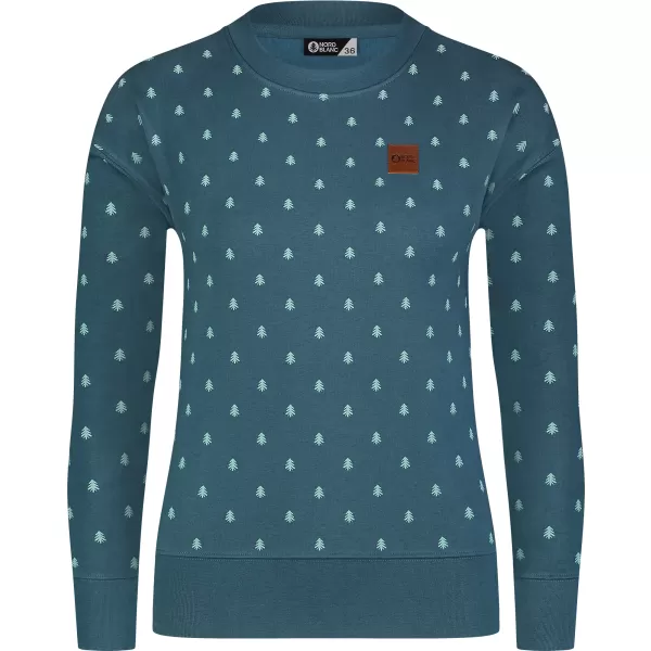  Damen Sweatshirt NORDBLANC SEMPITERNAL NBSLS8225 BLAU 