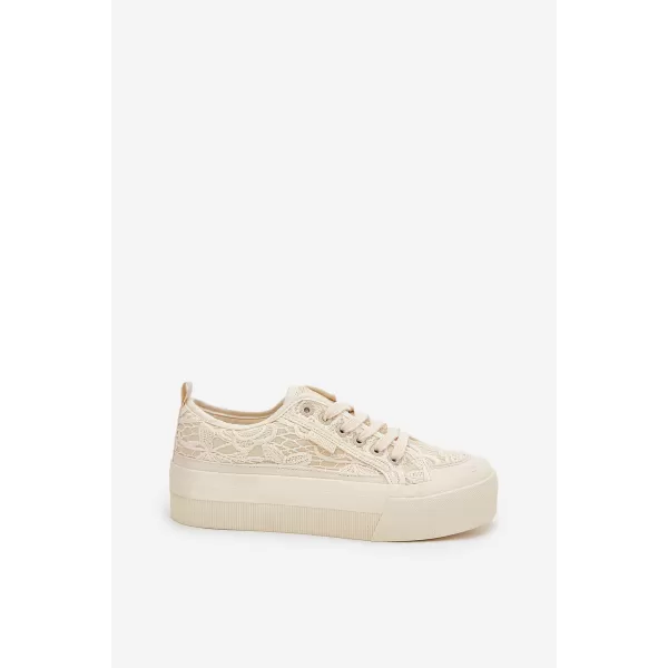  BIG STAR Damenschuhe RR274630 BEIGE Big Star Schuhe 