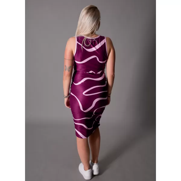  Premium-Kleid für Damen ALTISPORT VOJ/ALW088SAT03 ROSA 