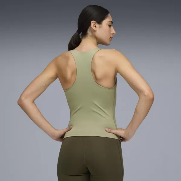  Tanktop PUMA W TAD ESSENTIAL 2 IN 1 TANK 52588982 LUX -ARMEE 
