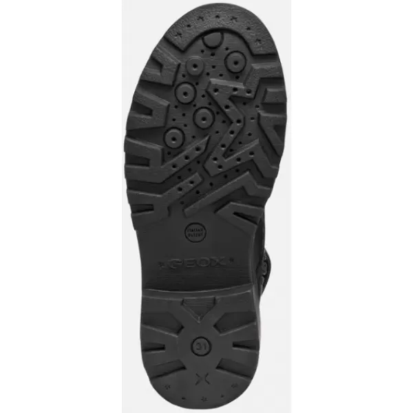 Stiefeletten für Mädchen GEOX B462LC022FUC0724 SCHWARZ 