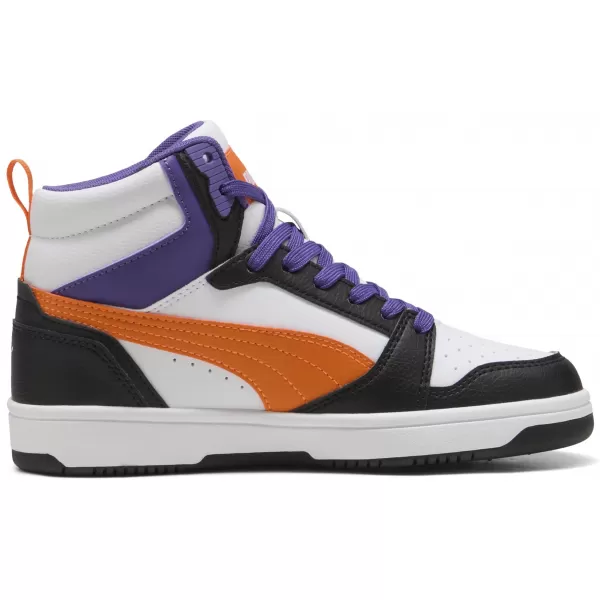  Babyschuhe PUMA REBOUND V6 MID JR 39383134 PUMA WEIß/ORANGE GLO/SCHWARZ 