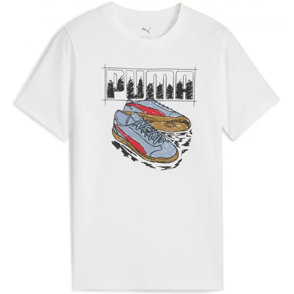 T -Shirt PUMA GRAPHIC SNEAKER TEE B 68993902 PUMA WEIß 