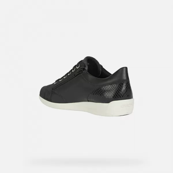  Damen-Sneaker GEOX MYRIA SCHWARZ 