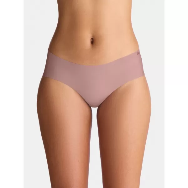  Damenhöschen UNDER ARMOUR UA PURE STRETCH NS HIP - 3PK 1383895-673 TURMALINROSA 