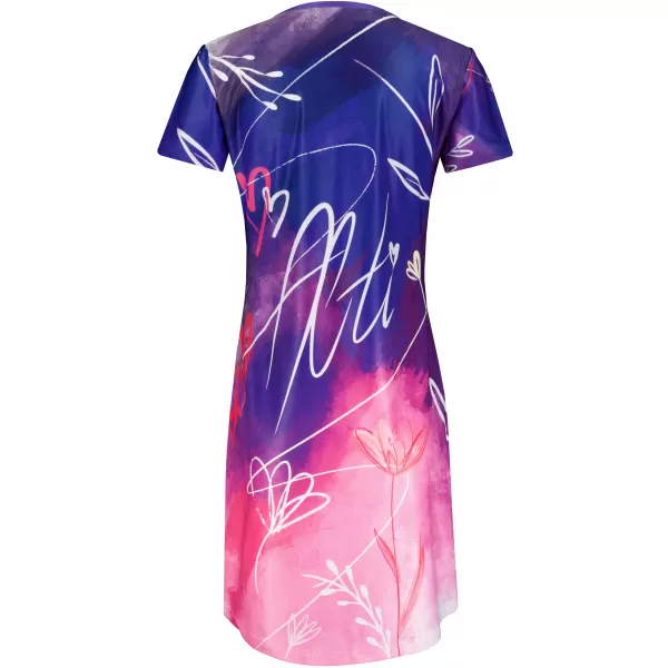  Erweitertes Premium-T-Shirt für Damen ALTISPORT VOJ/ALW083SAT02 LILA 