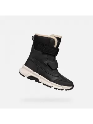 Stiefeletten für Jungen GEOX FLEXYPER PLUS J46LCF0MEFUC9999 SCHWARZ