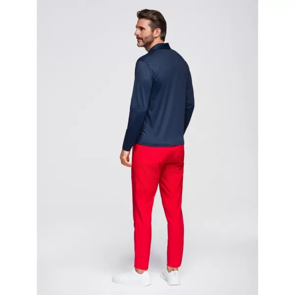  Hemd OMBRE OM-POLS-0139 MARINEBLAU 