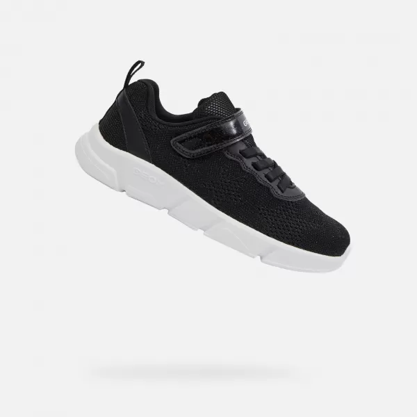  Mädchen-Sneaker GEOX J55DLB07QBCC9999 SCHWARZ 