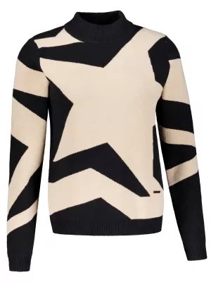 Damenpullover KIXMI VALERIA HELLBEIGE