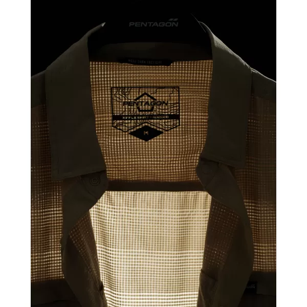  Herrenhemd PENTAGON RIPPLE SUNPROOF SHIRT K02028 WOLF/GRAU 