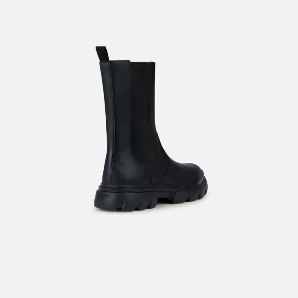  Stiefeletten für Mädchen GEOX JUNETTE SCHWARZ 