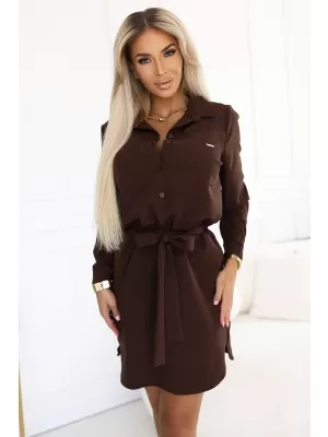 Kleid NUMOCO 284-5 BRAUN