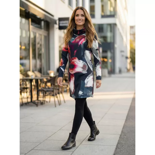  Erweitertes Premium-Sweatshirt für Damen ALTISPORT VOJ/ALW117MI06 LILIENDUNKEL 