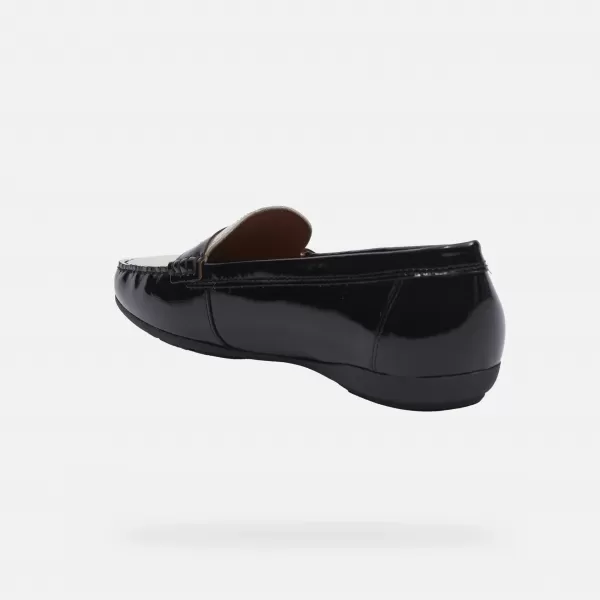  Damenmokassins GEOX ANNYTAH MOC G000633 SCHWARZ 