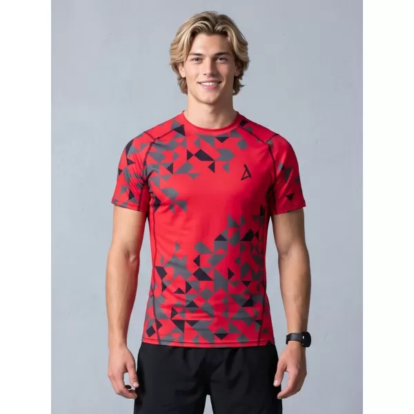  Funktionelle Kompression von Männern t -Shirt Premium ALTISPORT VOJ/ALM108TR04 ROT 