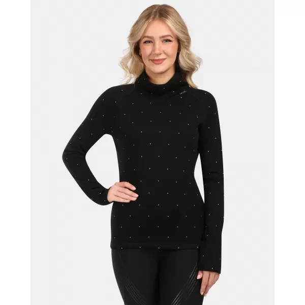  Thermo-T-Shirt für Damen KILPI JANNU-W ZL0501KI SCHWARZ 
