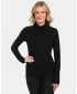 Thermo-T-Shirt für Damen KILPI JANNU-W ZL0501KI SCHWARZ
