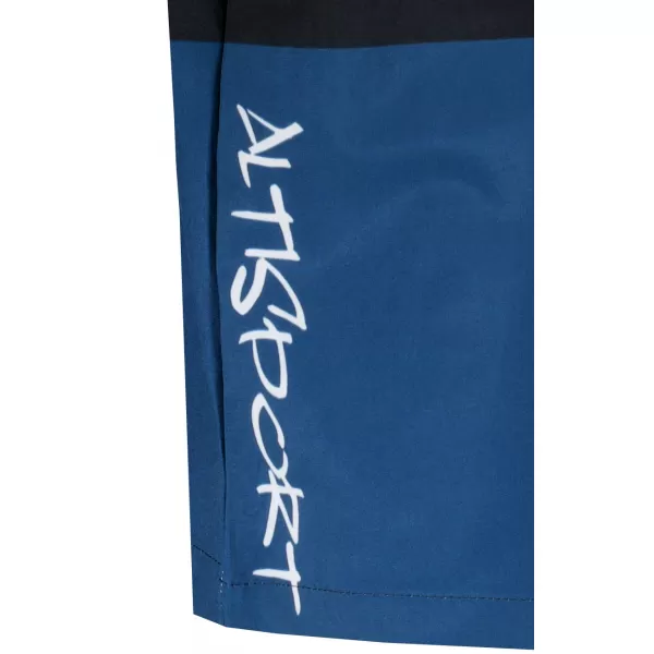  Premium-Herrenhemd ALTISPORT VOJ/ALM051KOS01 WEIß BLAU 