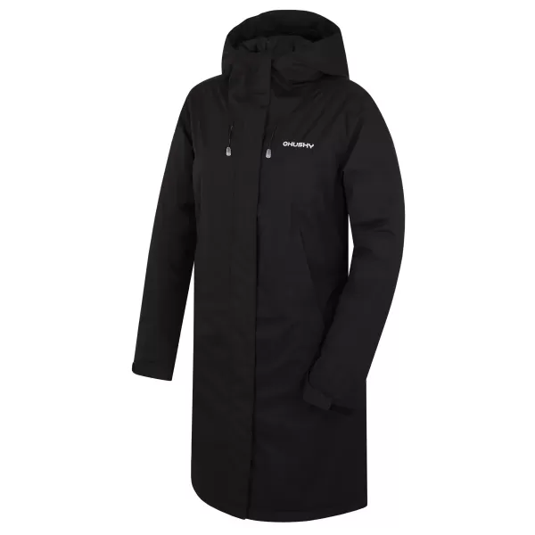  Damenmantel HUSKY NARVIK L SCHWARZ 