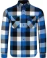 Flanellhemd NORDBLANC QUANTUM NBSSM8243 BLAU