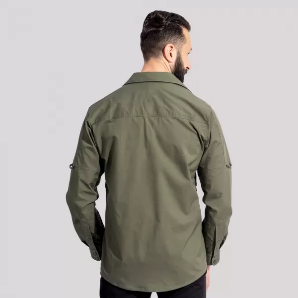  Herrenhemd PENTAGON PLATO SHIRT K02019 KHAKI 