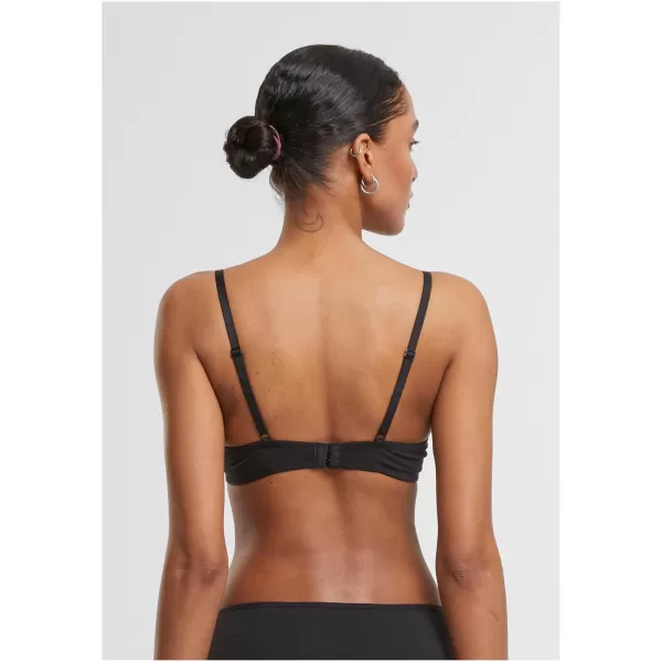  Damen-BH URBAN CLASSICS TB7652A SCHWARZ/WEIß 