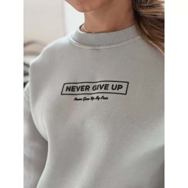  Damen Sweatshirt DSTREET BY1230 HELLGRAU 