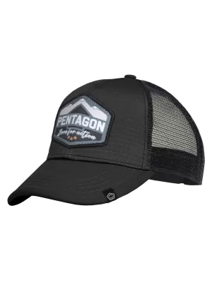 Kappe PENTAGON ERA CAP BORN FOR ACTION K13048 SCHWARZ