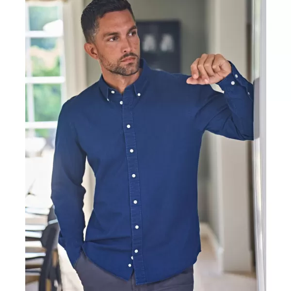  Herrenhemd TEE JAYS | TJ 4002 INDIGOBLAU 