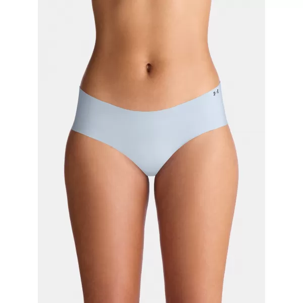  Damenhöschen UNDER ARMOUR UA PURE STRETCH NS HIP - 3PK 1383895-453 BLAUE RUHE 