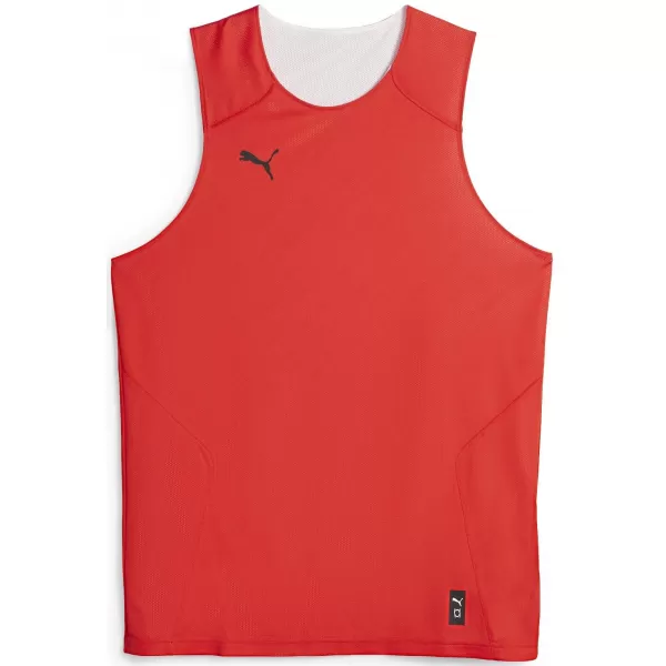  Herren-Tanktop PUMA REVERSIBLE PRACTICE JERSEY 67664003 PUMA ROT 